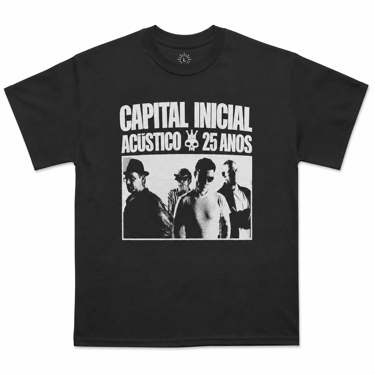 CAMISETA MASCULINA FOTO TA25 PB